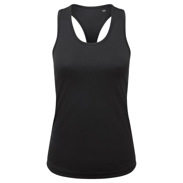 Women’s TriDri® recycled performance slim racerback vest Thumbnail