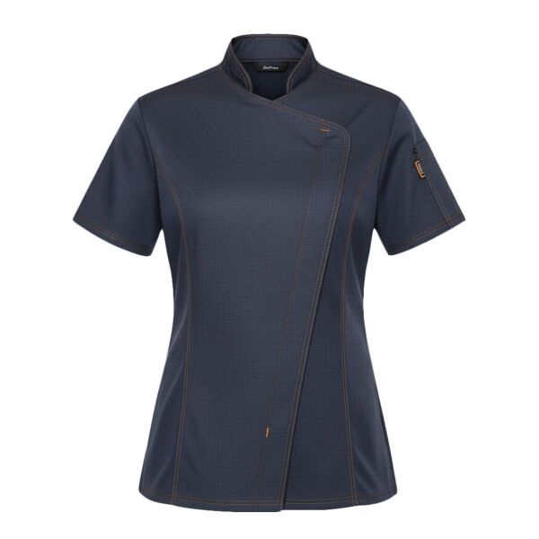 Le Chef Ladies Asymmetric Chef's Jacket Thumbnail