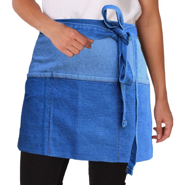 Denim Money Pocket Apron Thumbnail