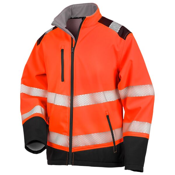 Result Safe-Guard Printable Ripstop Safety Soft Shell Jacket Thumbnail